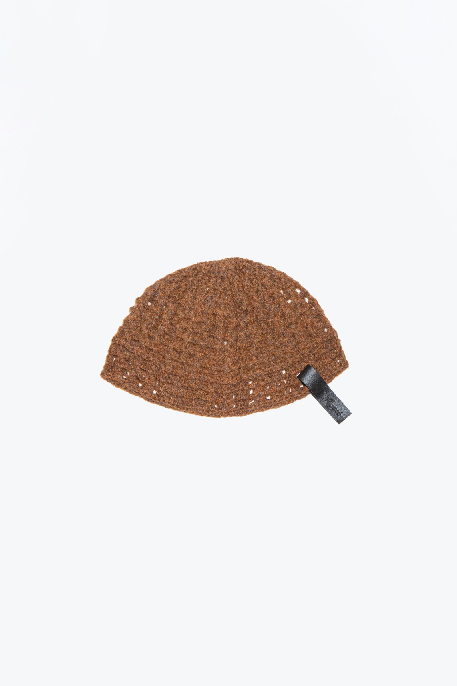 Gorro Alicia tabaco 1